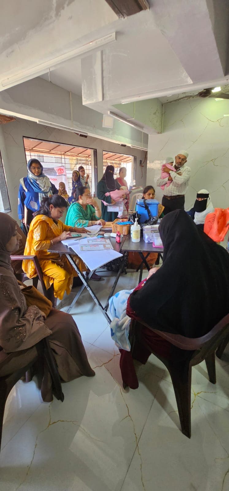 Polio vaccination camp – view 5